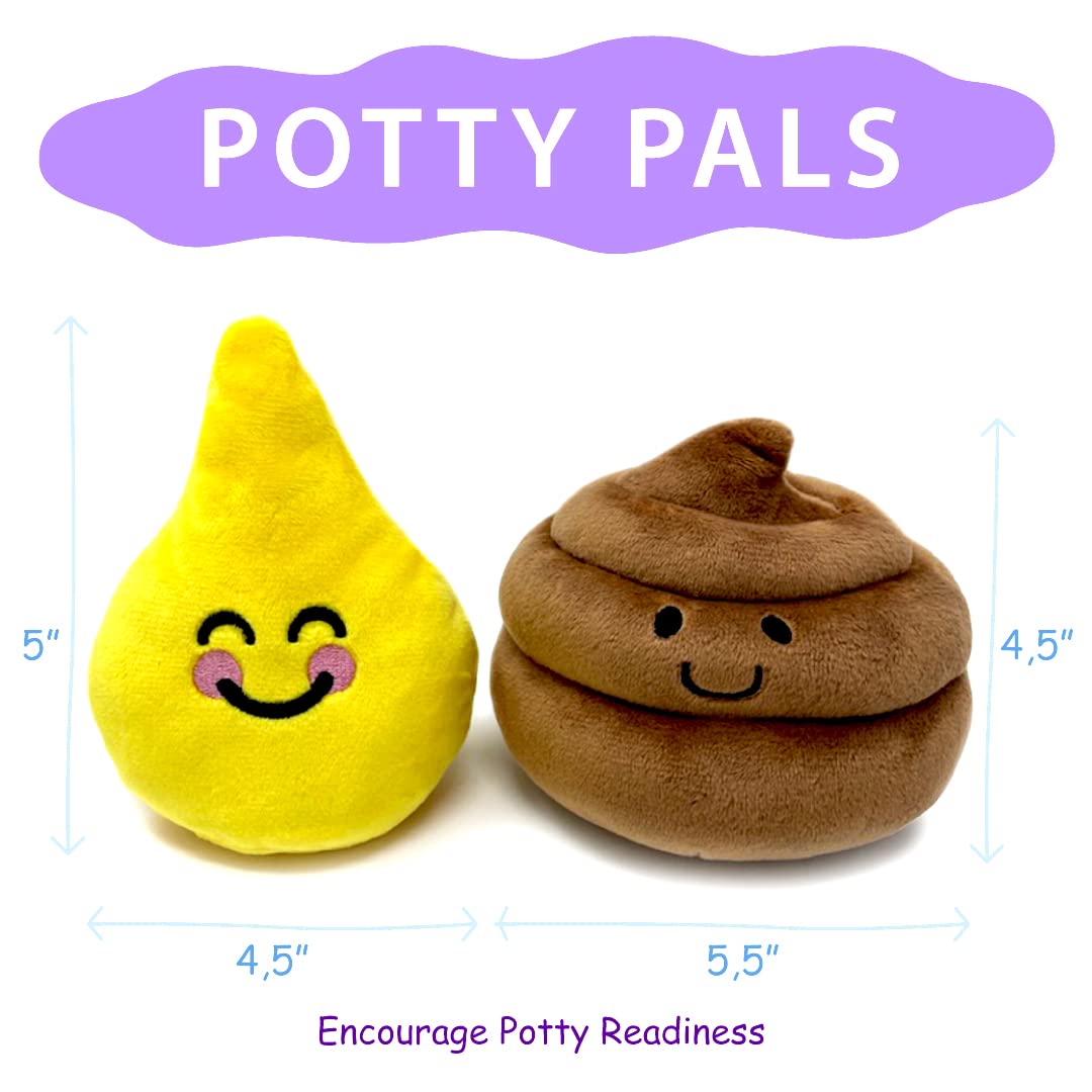 Tot on the Pot Potty Pals include activities that reinforce readiness and routine in a fun way.