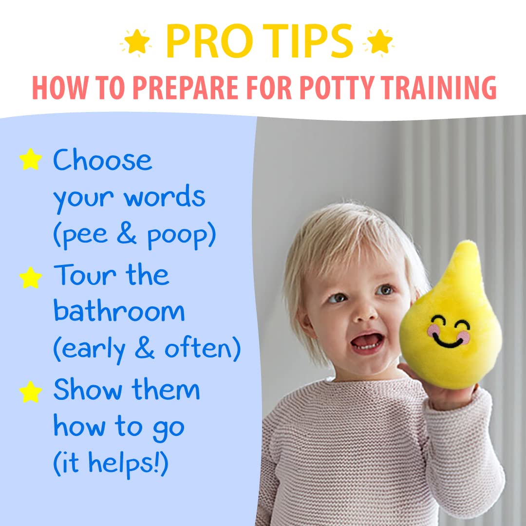 Tot on the Pot Potty Pals provide comfort and reassurance during diaper-to-potty transitions.