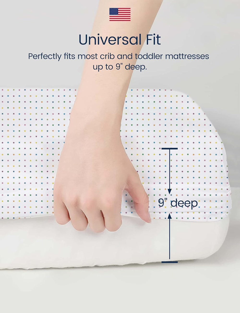 TotAha 9-inch deep-pocket fit keeps sheets secure on deep mattresses