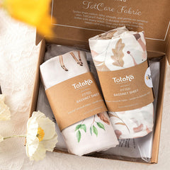 TotAha bassinet sheet soft microfiber for cozy sleep