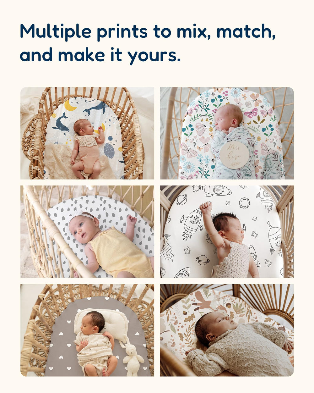 TotAha bedside sleeper sheet fit Koola Baby for snug nightly fit.