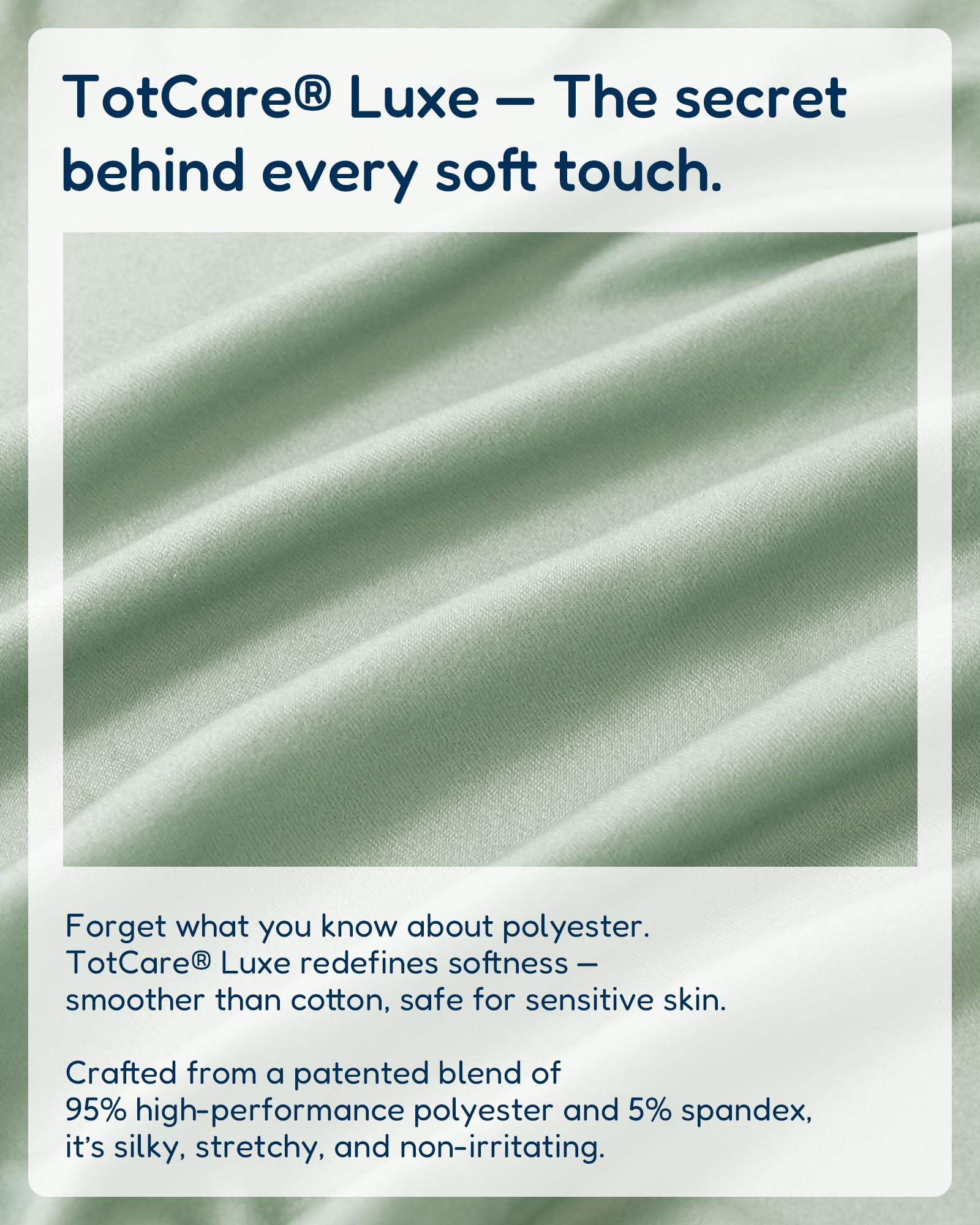 TotAha bedside sleeper sheet machine-washable design stays soft after many washes.