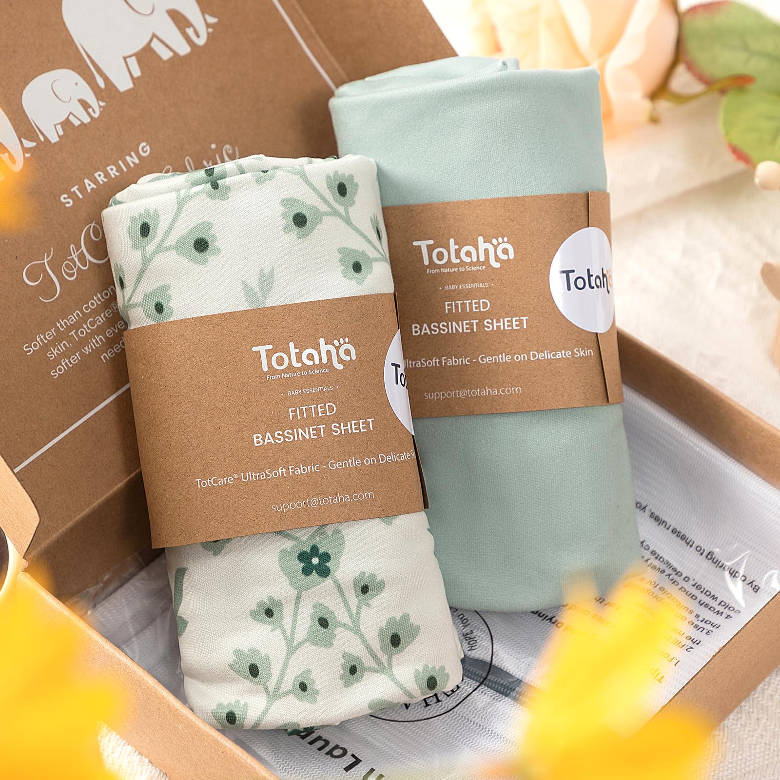 TotAha bedside sleeper sheet Maxi Cosi Lora fit offers snug comfort for peaceful nights