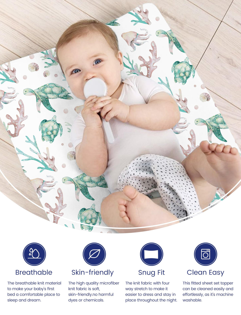 TotAha 2-pack covers offer value and convenience for quick daily changes.