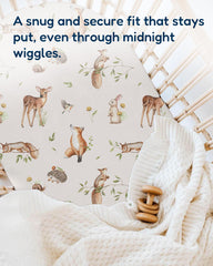 TotAha Halo modern-prints brighten the nursery while supporting calm sleep