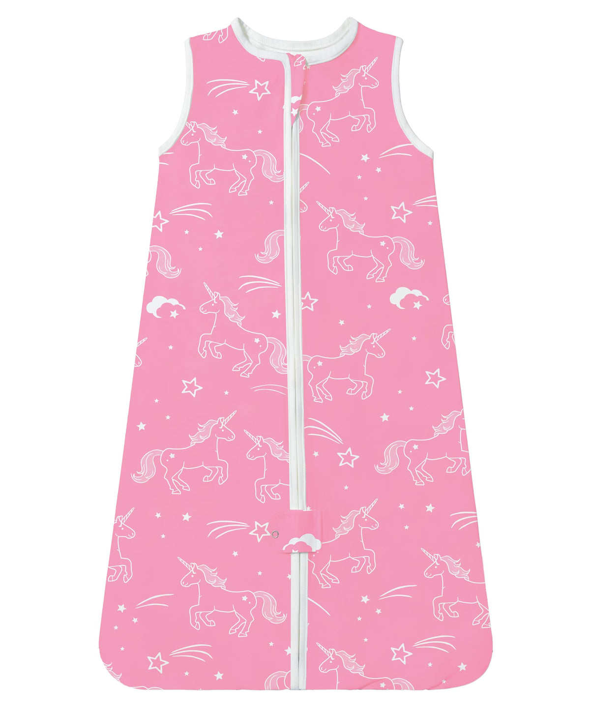 TotAha Light Sleep Sack: baby lying in 0.5 TOG for breathable warmth