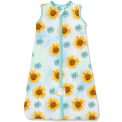 TotAha Light Sleep Sack 0.5 TOG on baby, breathable warmth for comfortable naps.