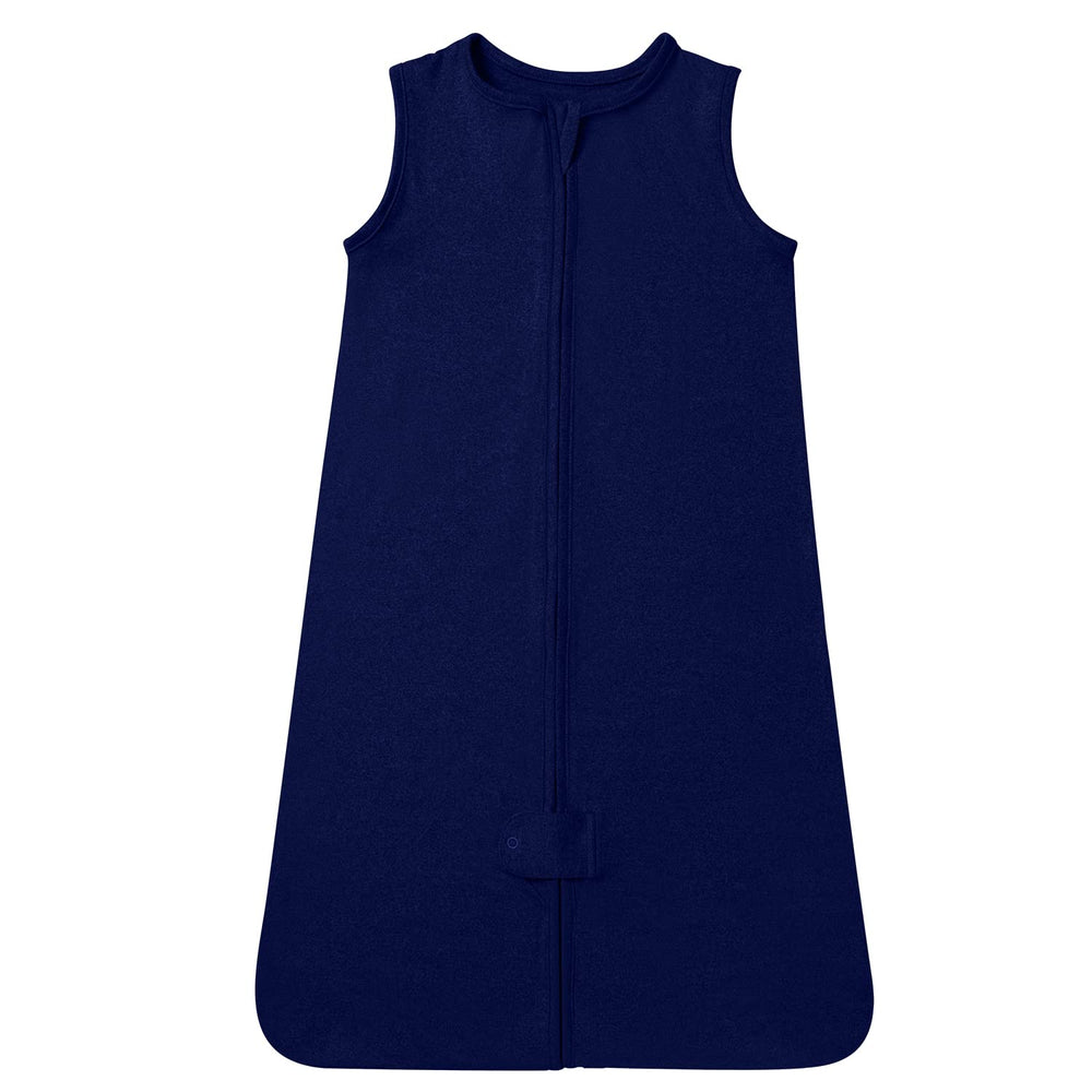 TotAha Light Sleep Sack on baby shows breathable fabric for comfortable sleep.