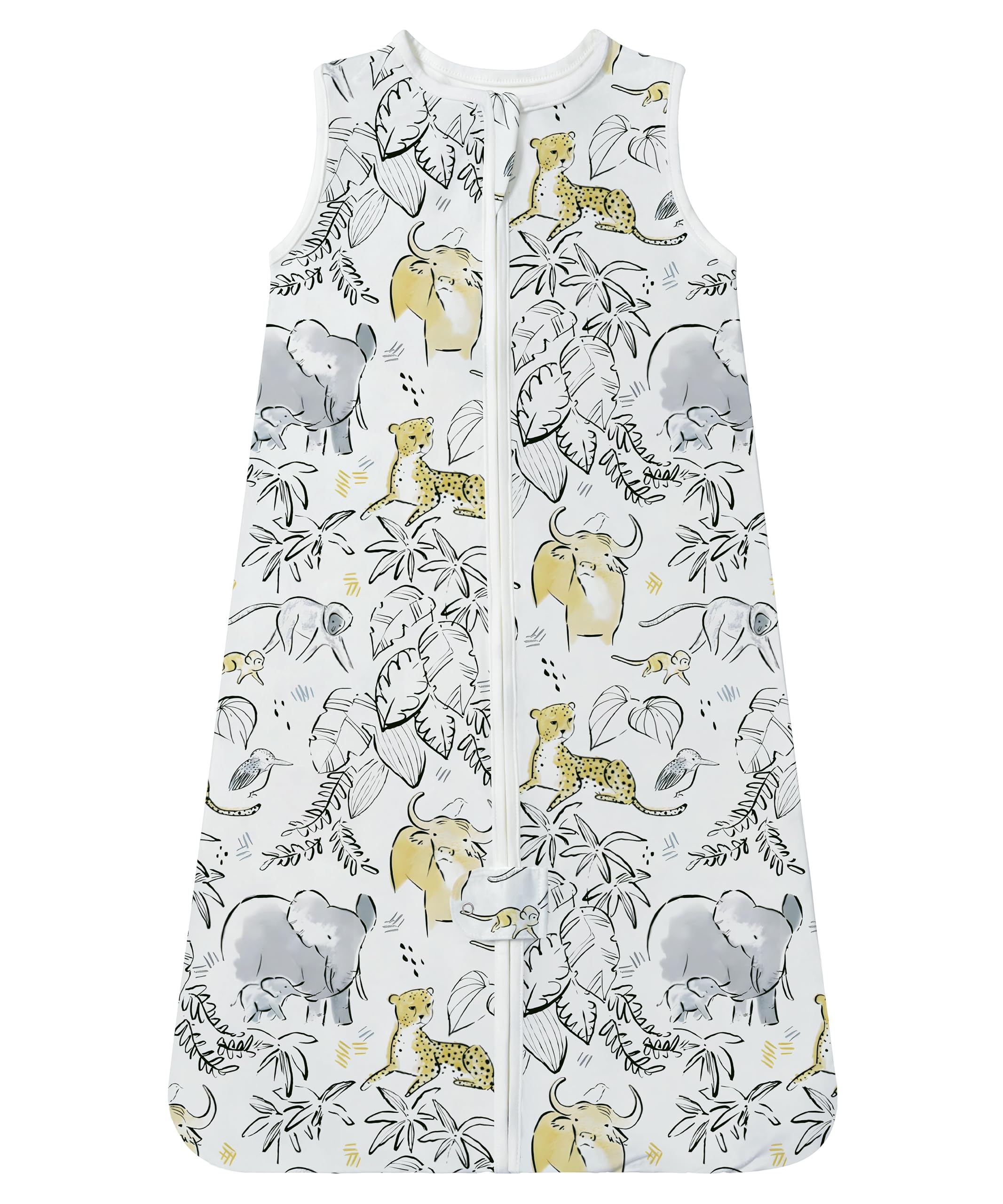 TotAha Sleep Sack 0.5 tog lightweight for warm, breathable sleep.