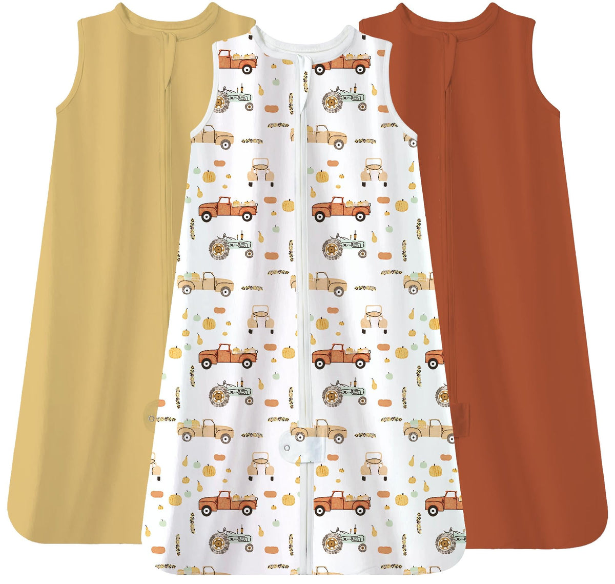 TotAha Sleep Sack 3-pack front view for easy wardrobe planning
