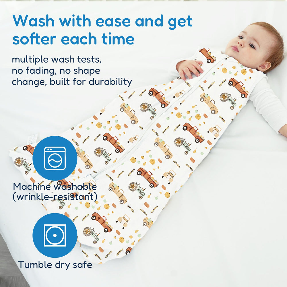 TotAha Sleep Sack hip-friendly pouch supports natural movement