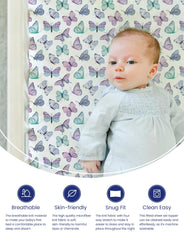 TotAha TotCare fabric close-up highlighting soft weave for baby skin comfort.
