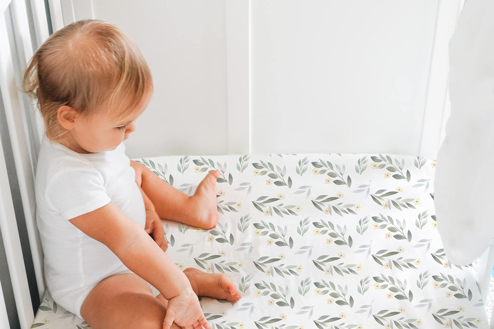 TotAha Soft Silky Sheets show baby-safe comfort and easy wash care.
