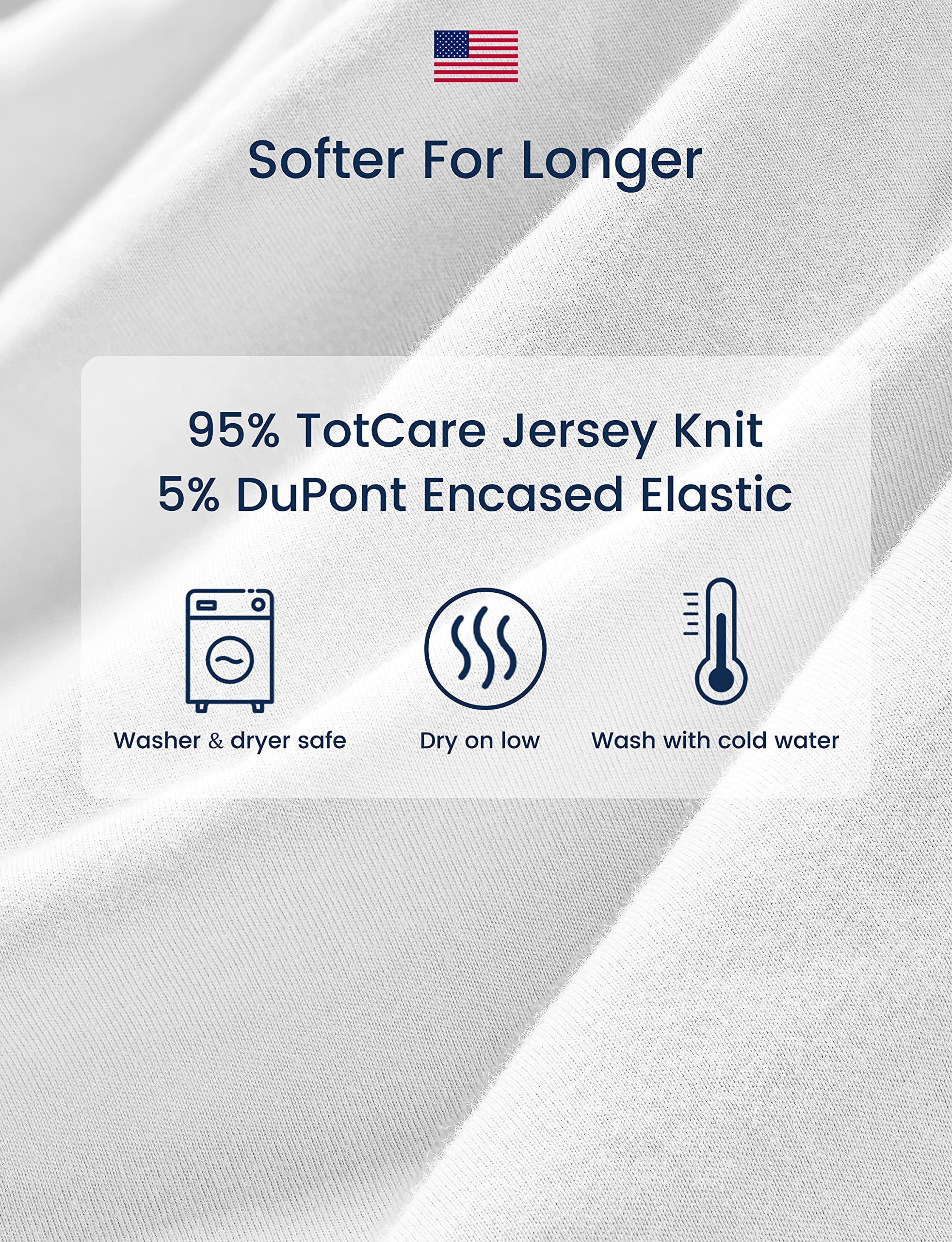 TotAha Star Moon Pack PNPlay sheets - compatible with Graco Pack N Play and other playards.