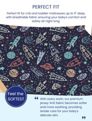 TotCare fabric closeup shows soft weave promoting gentle touch for baby skin