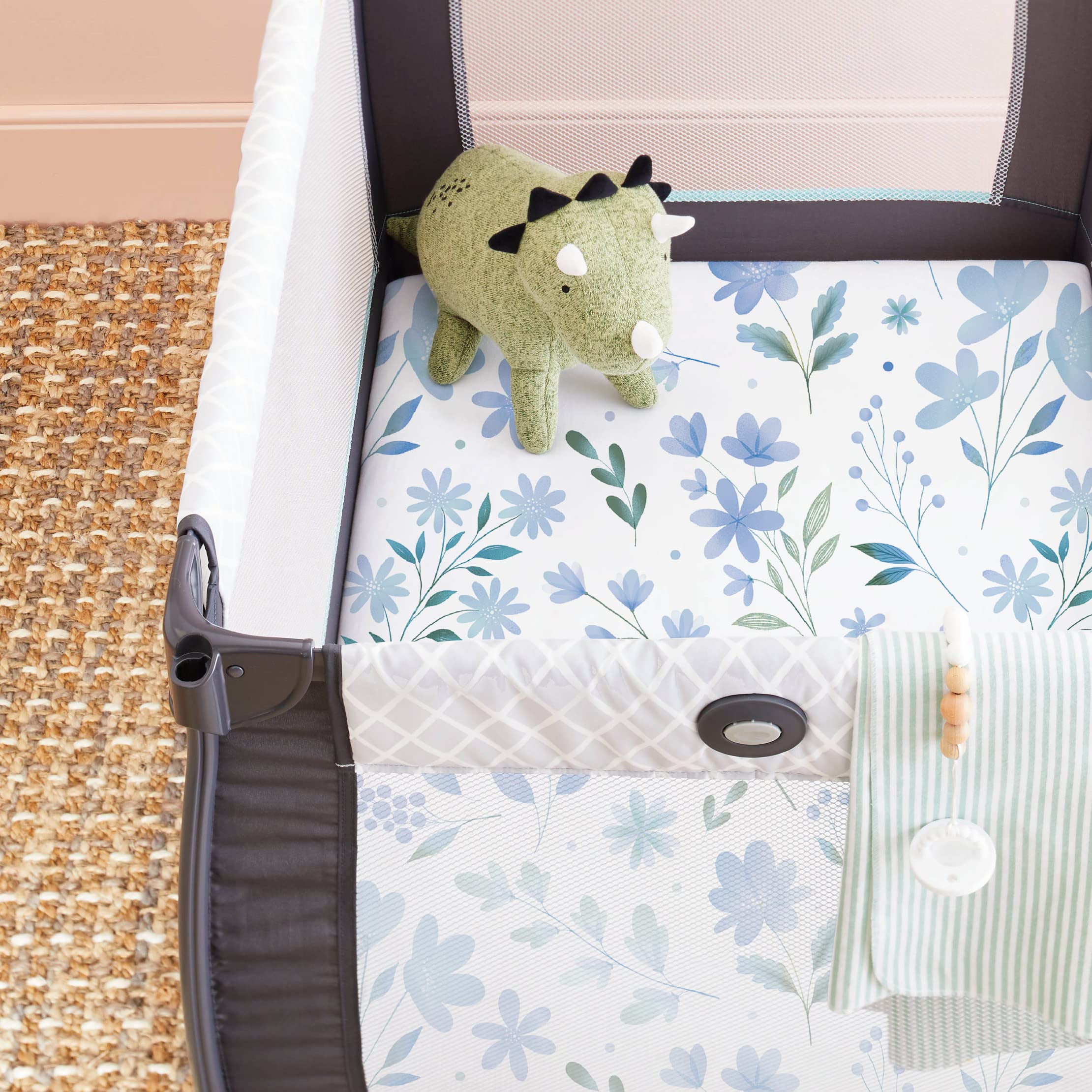 TotAha TotCare fabric weave detail highlights durability and breathability