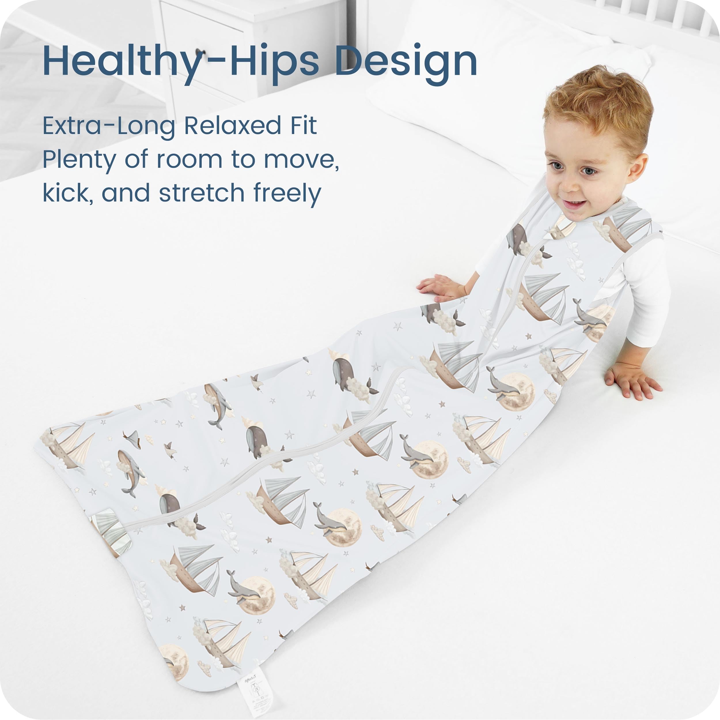 TOTBASIC 0.5 TOG sleeping bag provides year-round comfort for mild climates