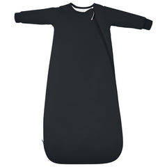 TOTBASIC baby sleep sack Midnight front view keeps arms warm for snug bedtime.