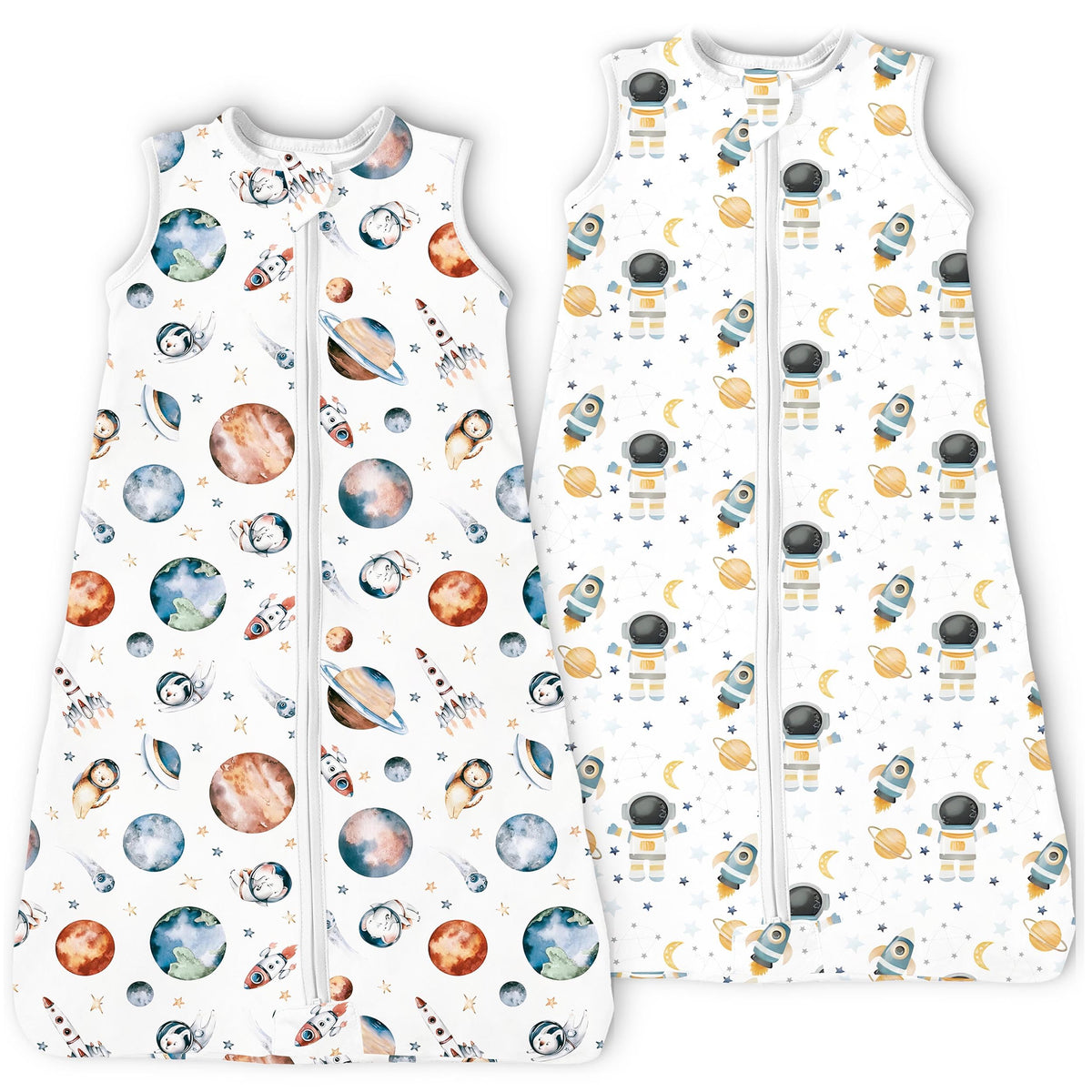 TOTBASIC Sleep Sack front view showing breathable, cozy wearable blanket for toddlers