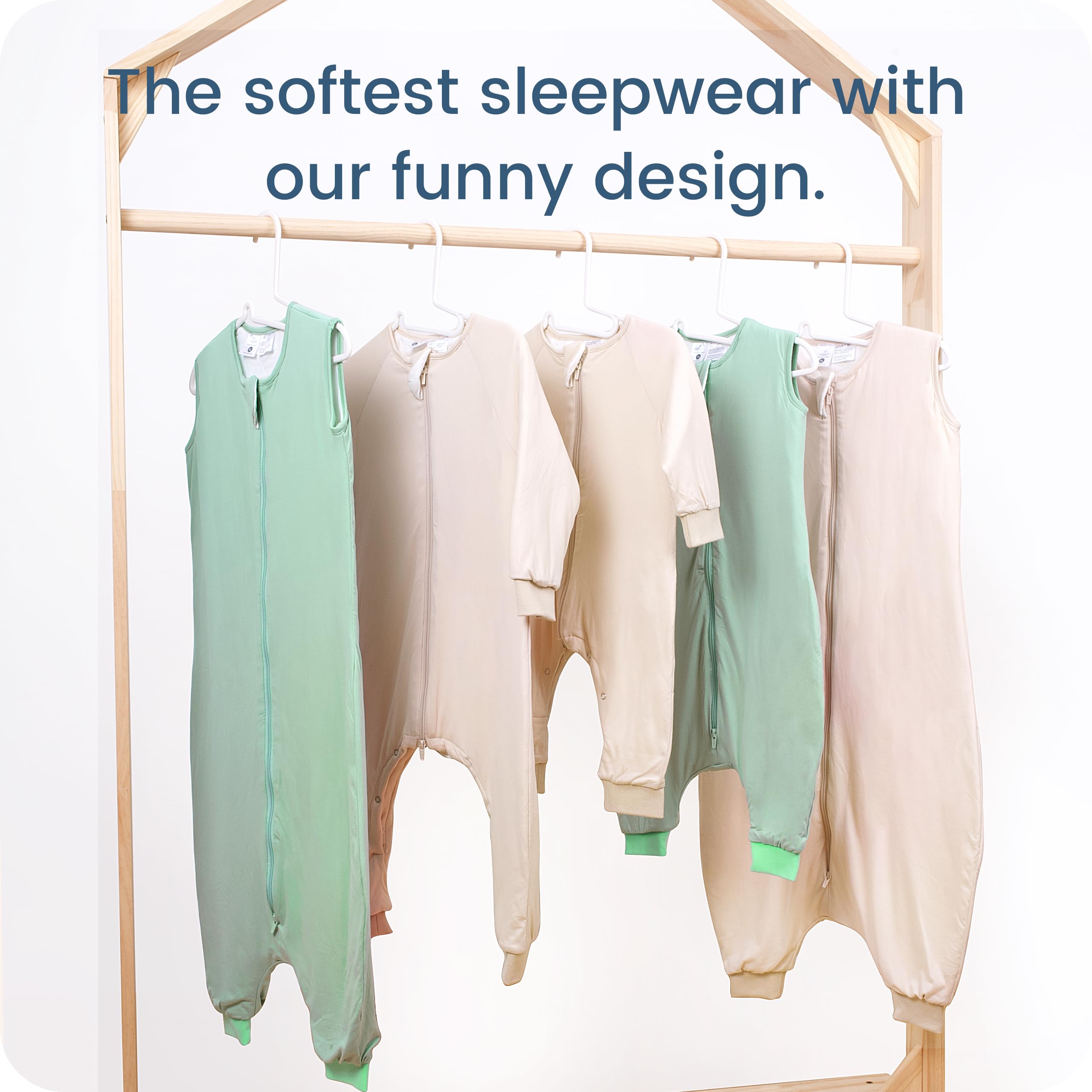 TOTBASIC sleep sack is durable and wrinkle-resistant after washing