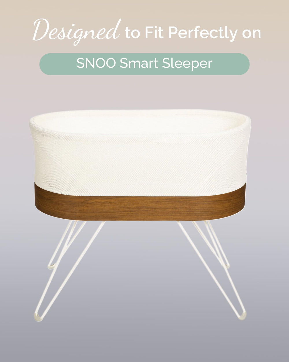 TotCare bassinet sheets fabric closeup highlights buttery-soft jersey for gentle baby skin.