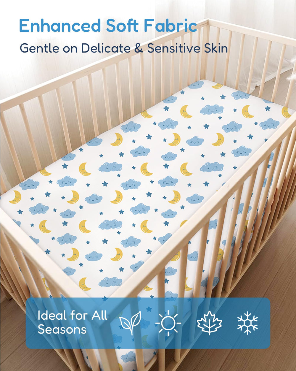 TotChill 2-pack open-folded sheets for rotation