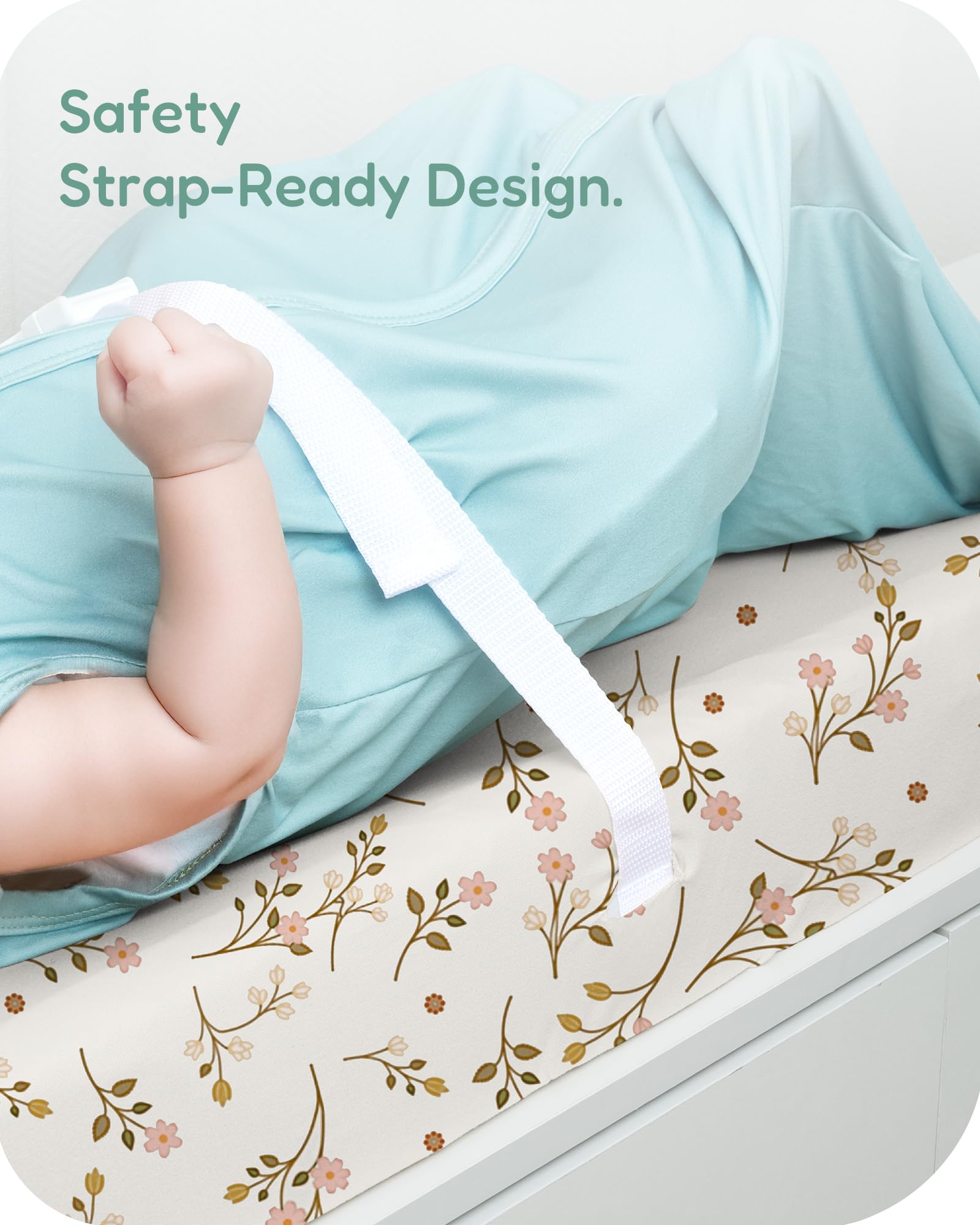 TotChill 360-degree elastic fit preventing slipping during diaper changes