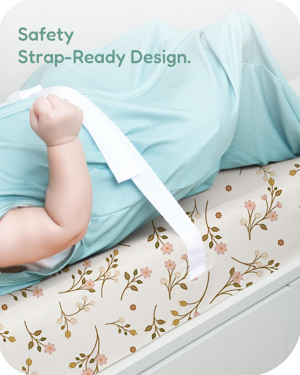 TotChill 360-degree elastic fit preventing slipping during diaper changes