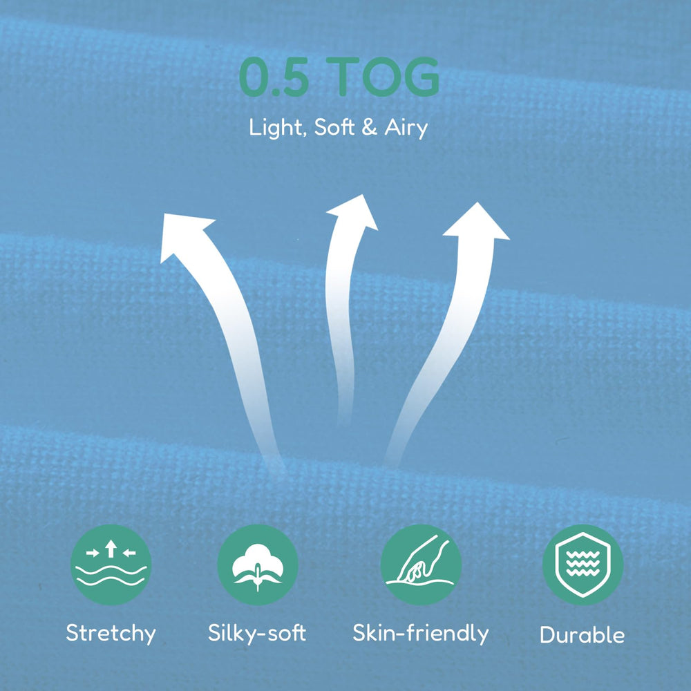 TOTCHILL 3-pack unisex sleep sacks for daily use, travel, and daycare.