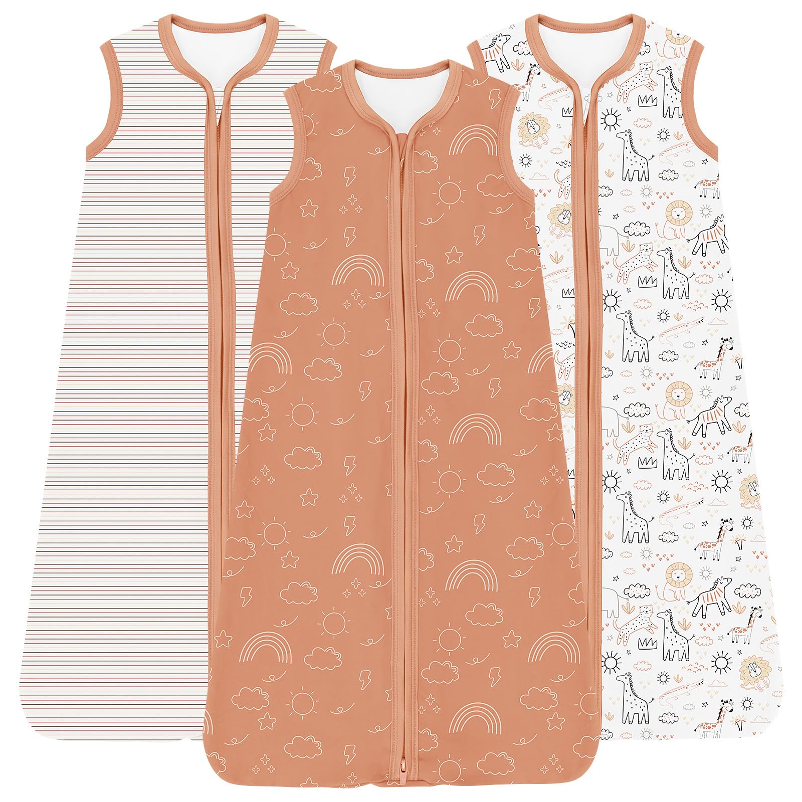 TOTCHILL baby sleep sack close-up of buttery-soft breathable fabric for gentle skin contact.