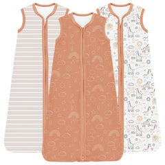 TOTCHILL baby sleep sack close-up of buttery-soft breathable fabric for gentle skin contact.