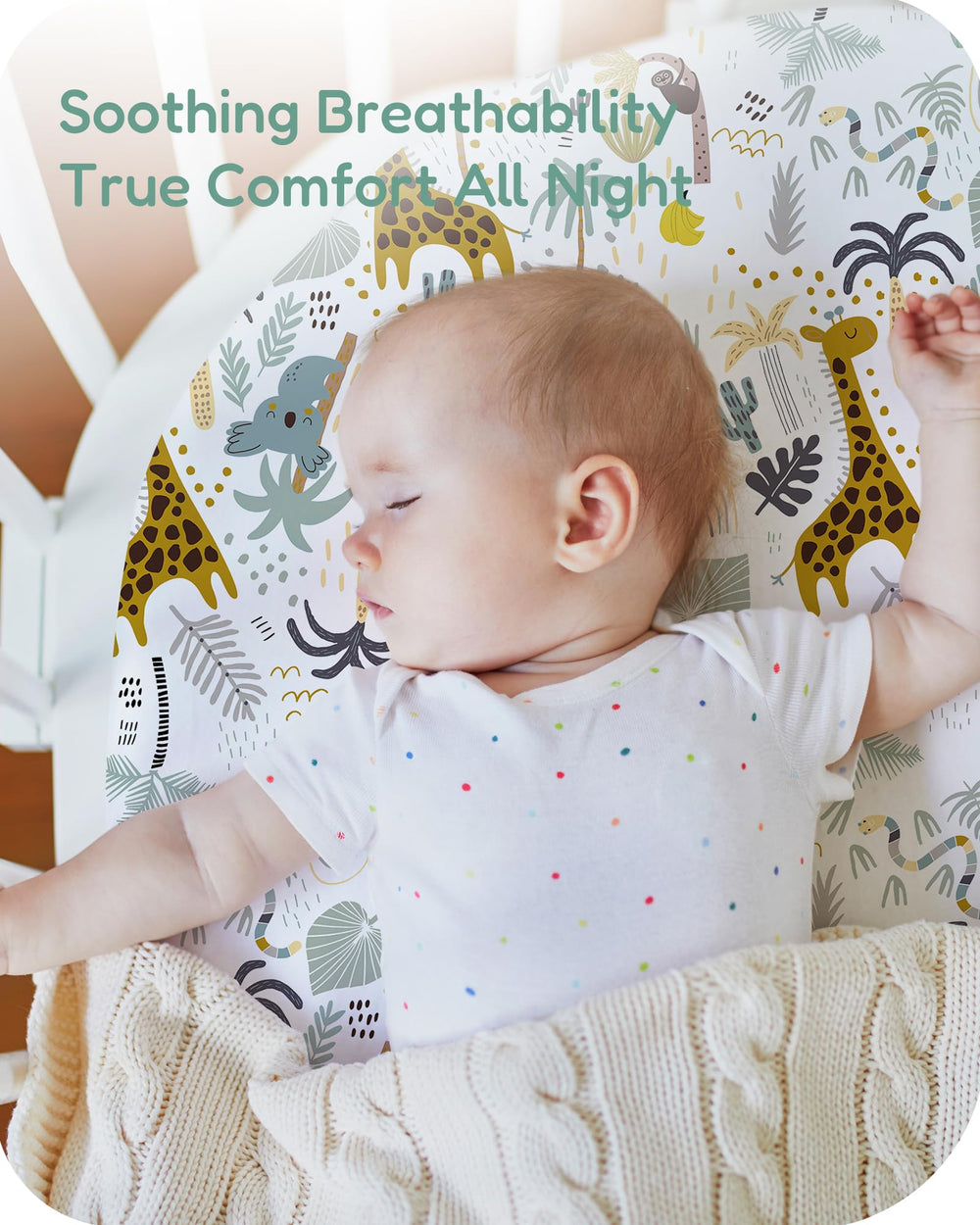TotChill universal-fit sheet pairs with most bassinet mattresses for versatile nursery setup.
