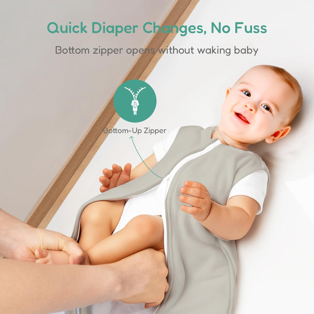 TOTCHILL contoured neck and arm openings ensure snug fit.
