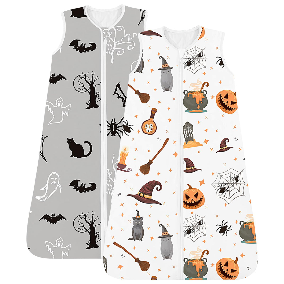 TOTCHILL Halloween 1.0 TOG sleep sack pumpkin design for cozy nights