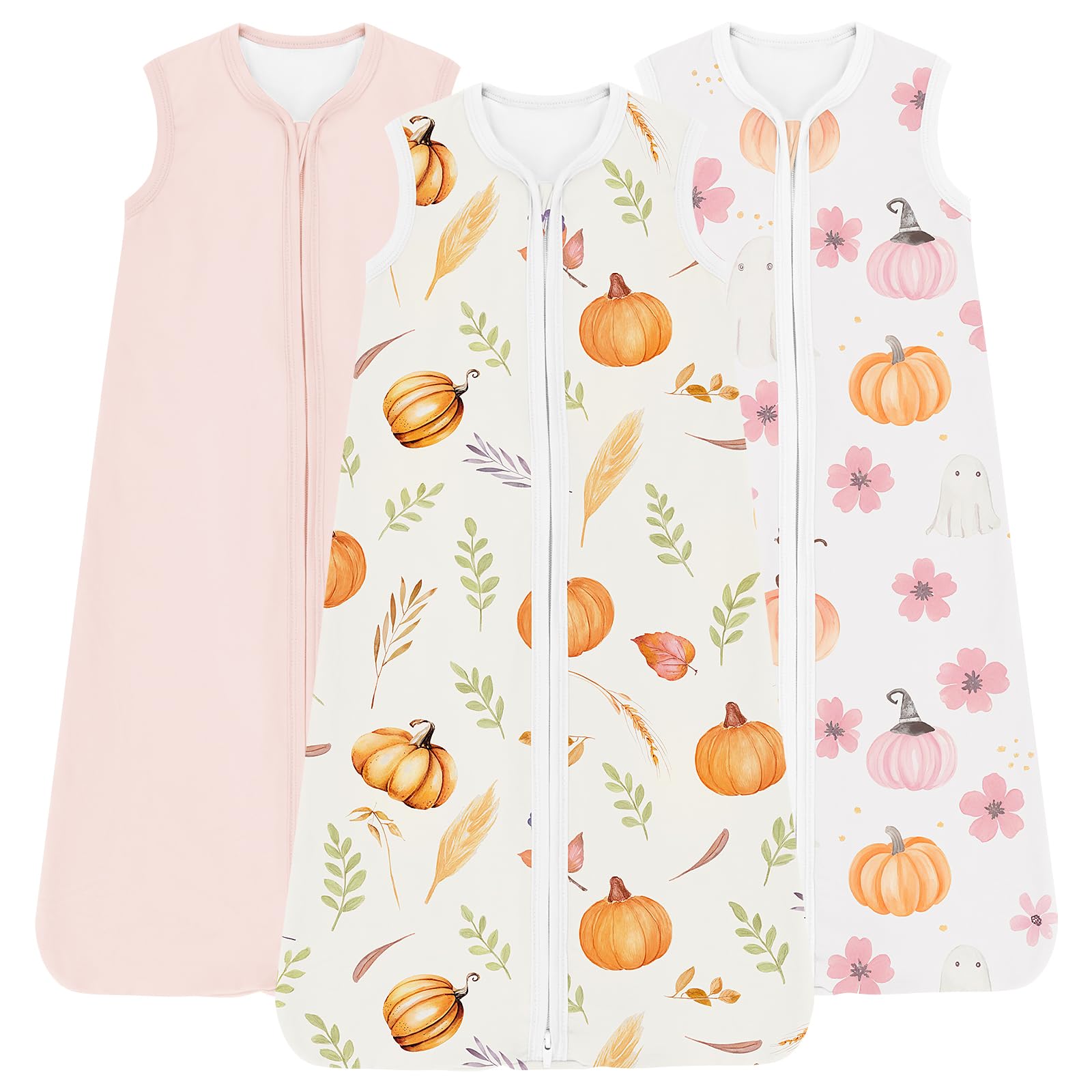 TOTCHILL Halloween Sleep Sack pink wearable shows ultra-soft breathable comfort for overnight use
