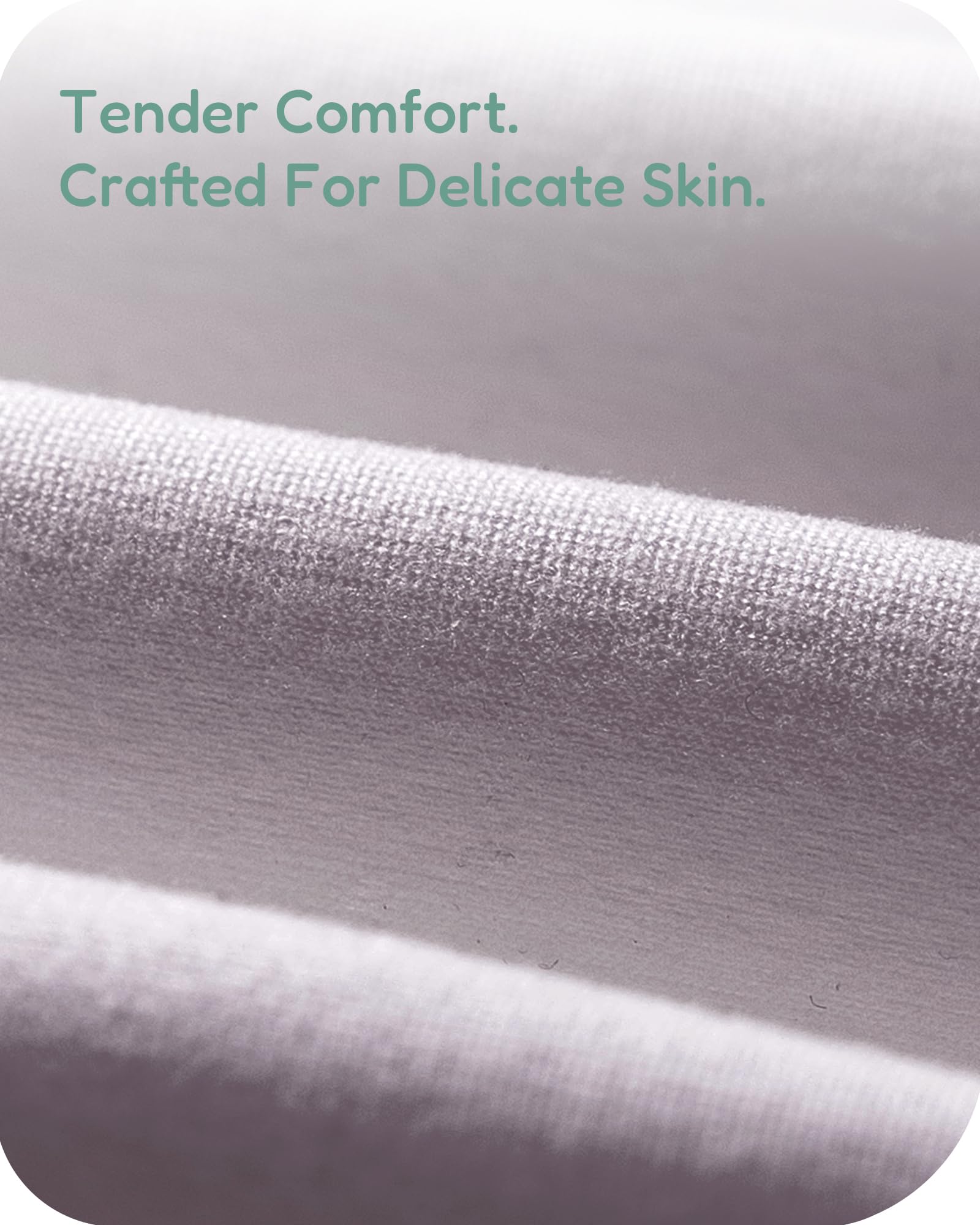 TotChill premium jersey knit ensures snug fit with gentle stretch for growing babies.