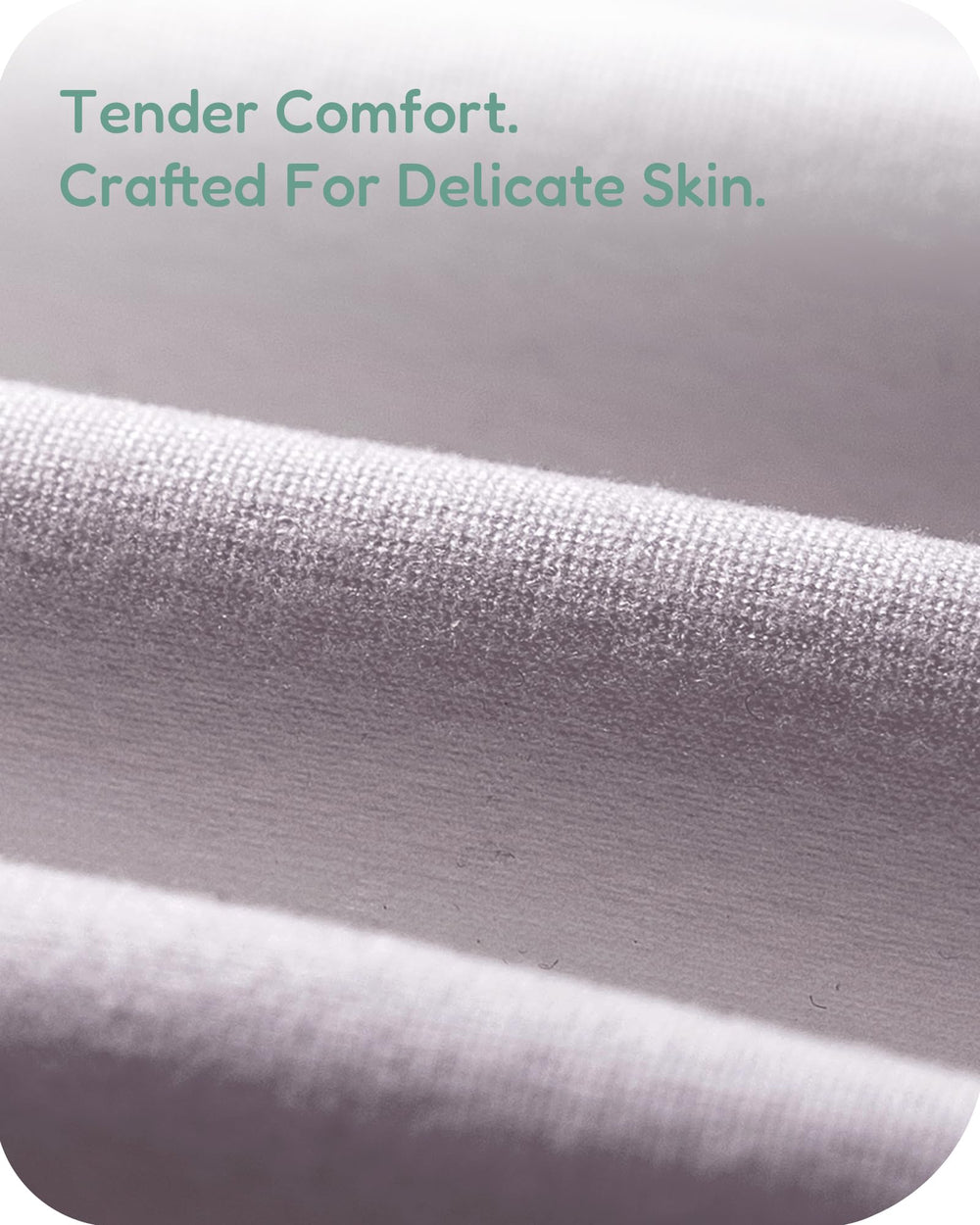 TotChill premium jersey knit ensures snug fit with gentle stretch for growing babies.