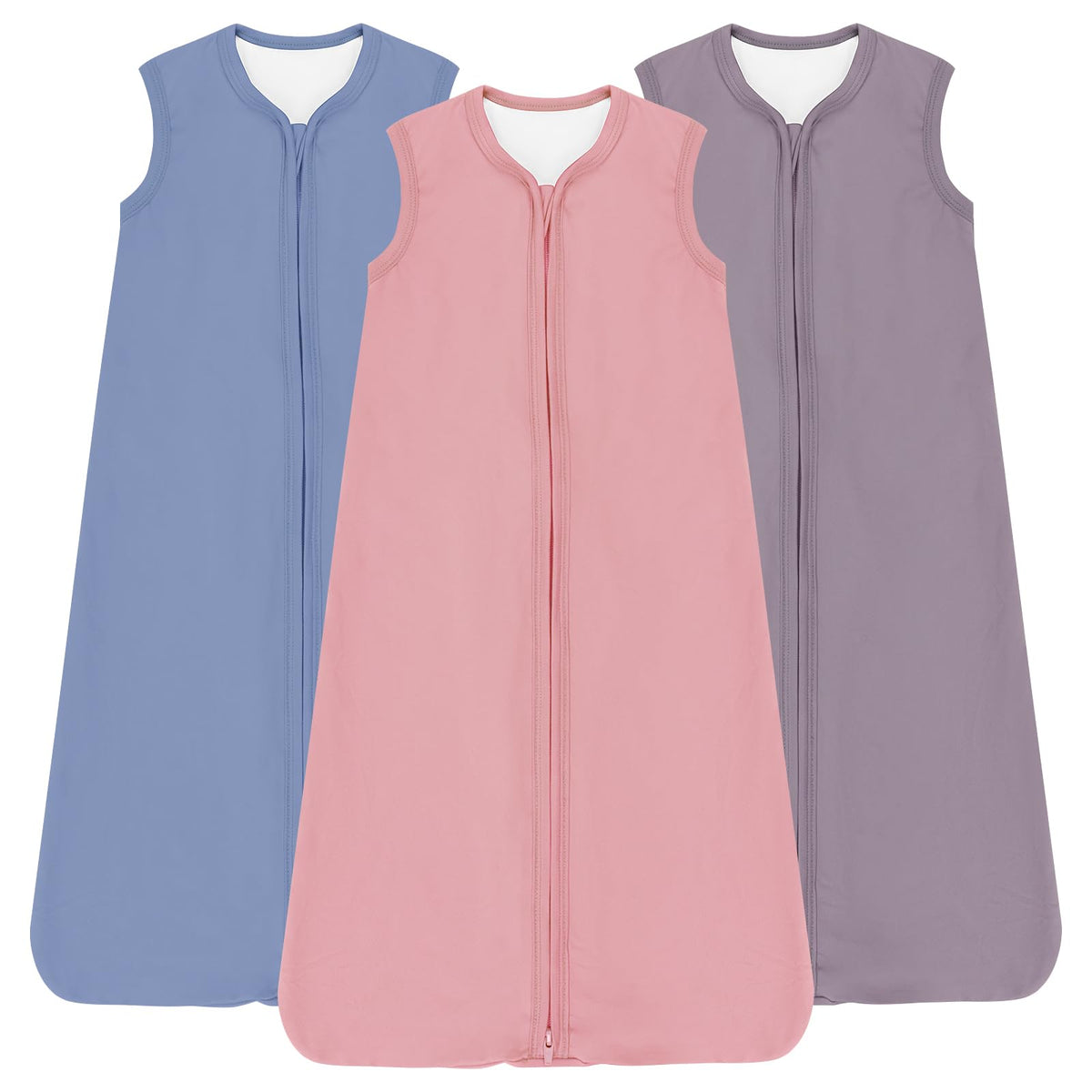 TOTCHILL sleep sack bottom-zip eases diaper changes while keeping baby cozy.