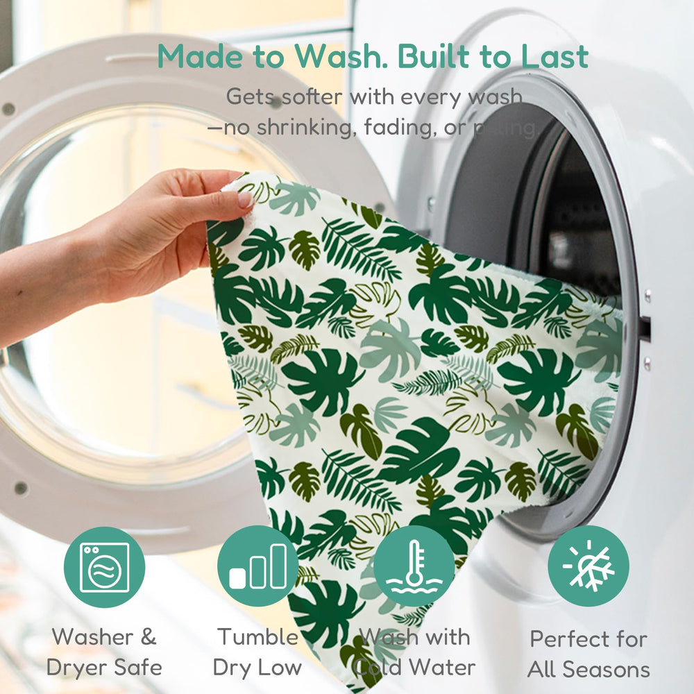 TOTCHILL breathable, durable fabric survives 500+ washes and stays soft.