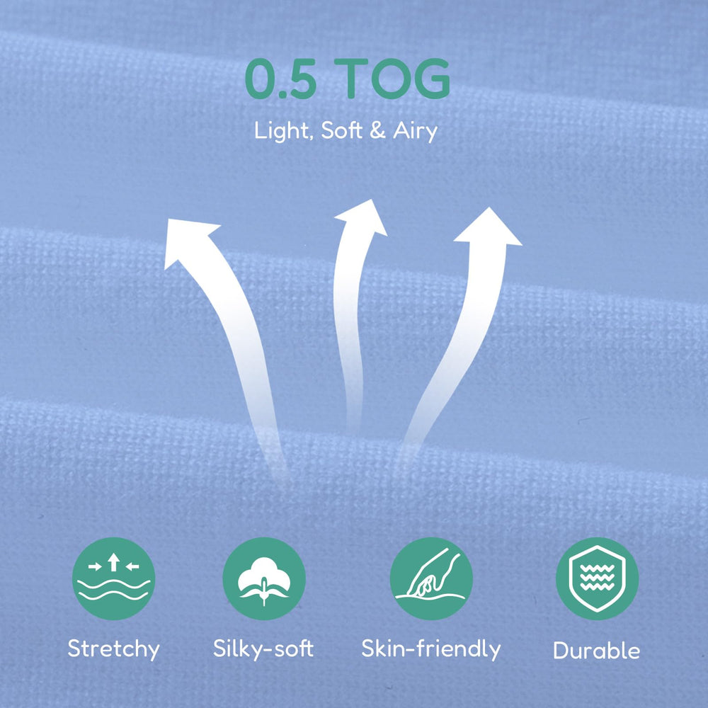 TOTCHILL one-way zipper highlights fuss-free nighttime changes