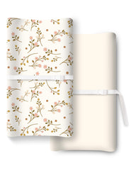 TotChill two-color design cover on a changing pad for versatile nursery style and comfort