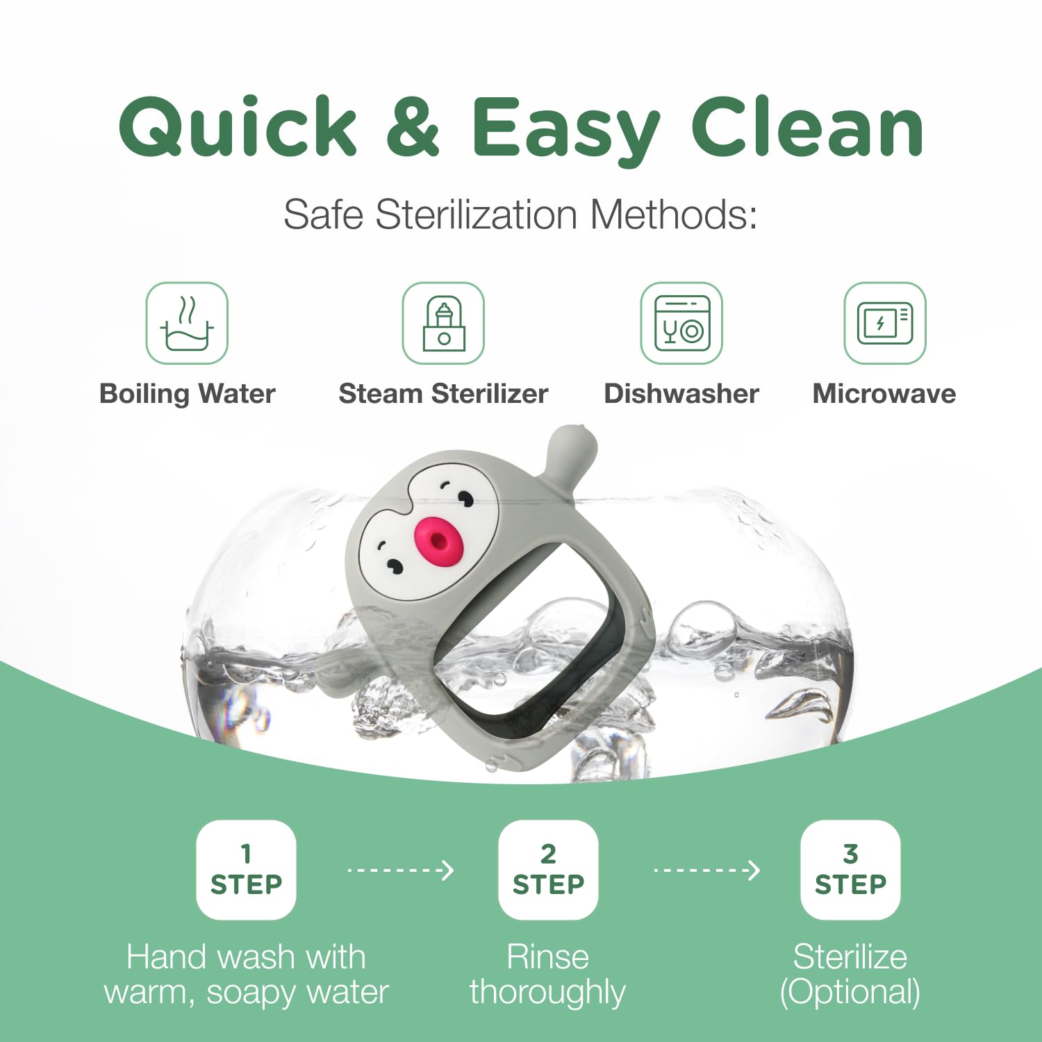TOTCO interactive teether supports sensory development and early cognitive engagement.