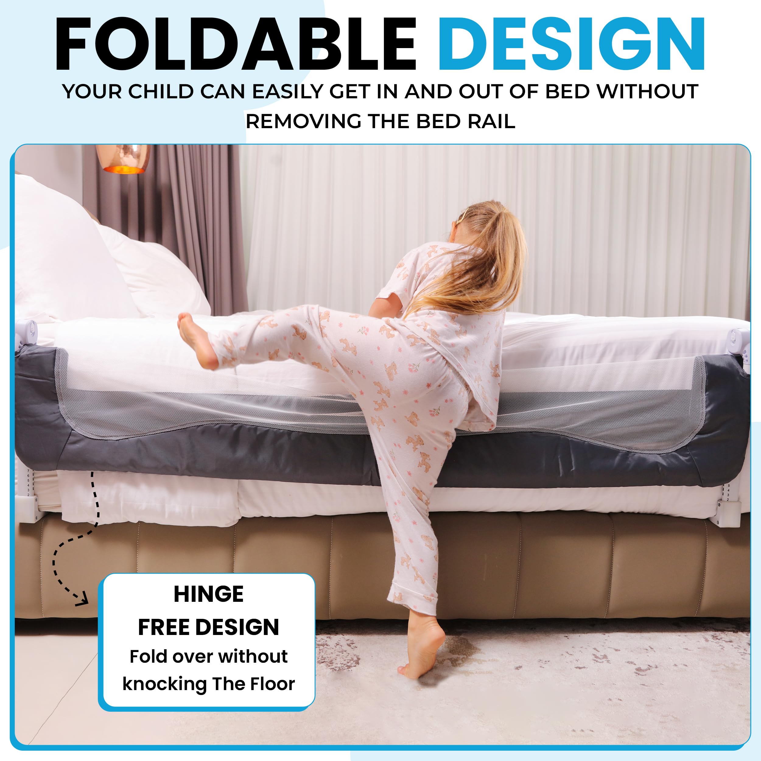 TotCraft bed size compatibility from twin to king mattresses