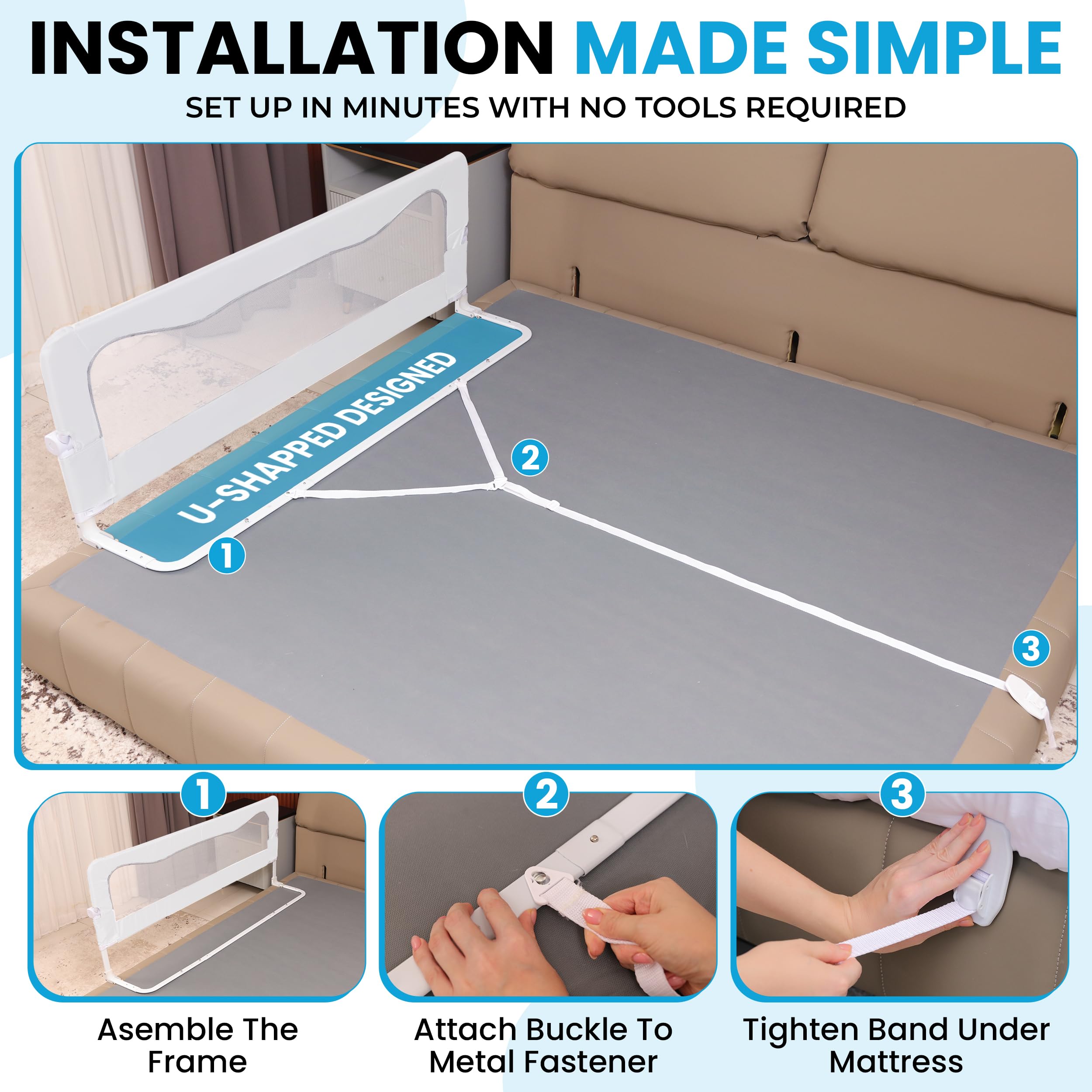TotCraft FlexGuard quick-release mesh cover for easy cleaning