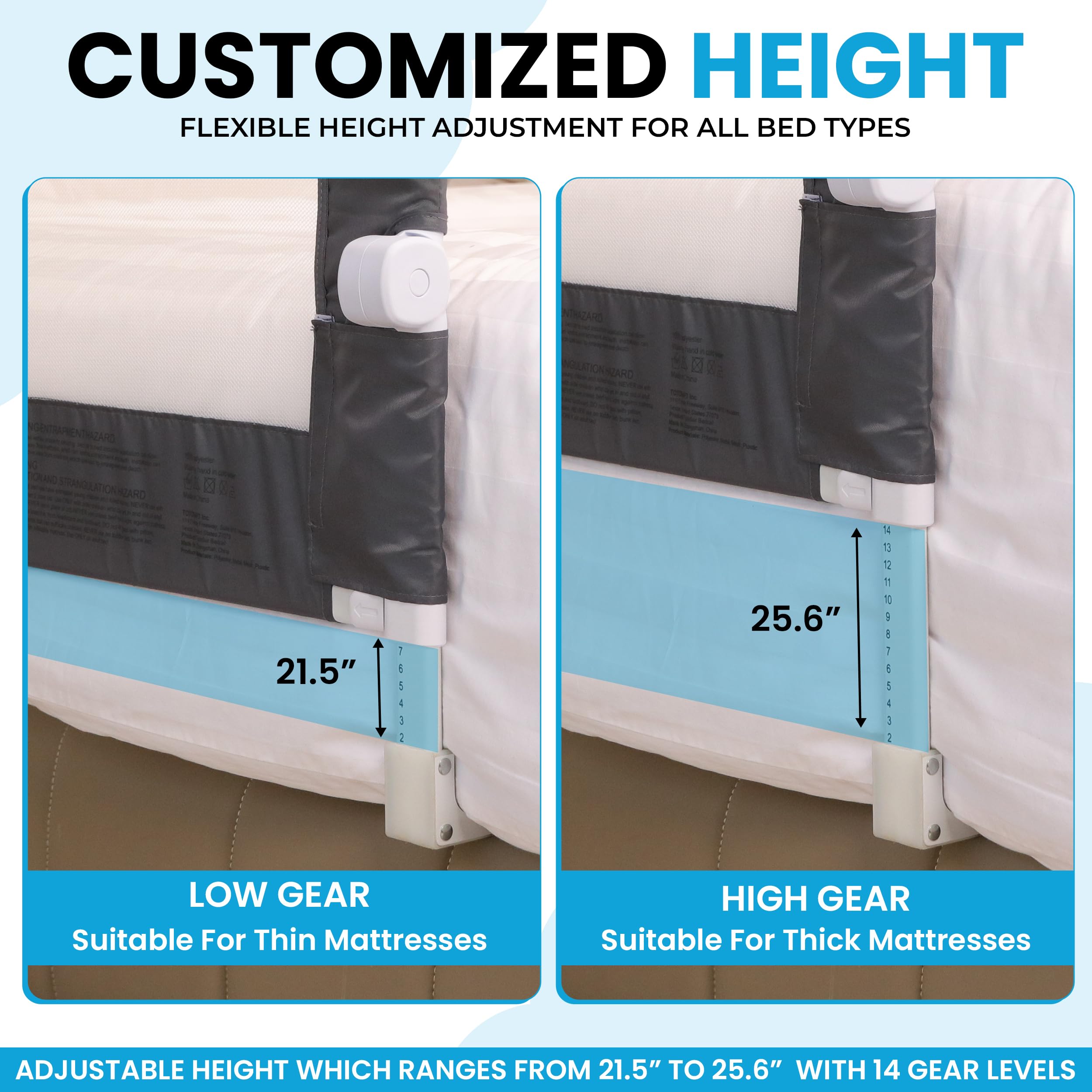 TotCraft padding detail adds soft protection against bumps