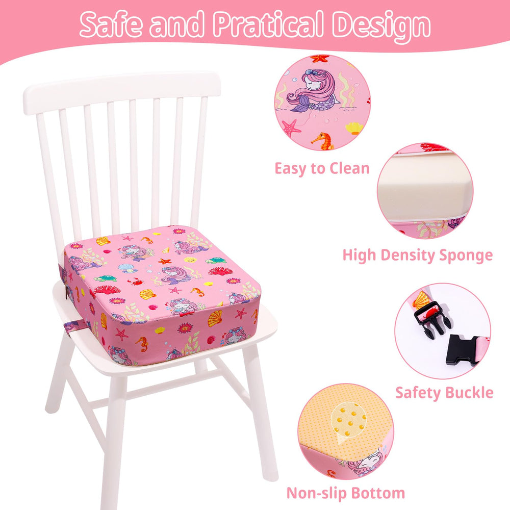TOTIDYH Booster Seat waterproof cover eases stain cleanup