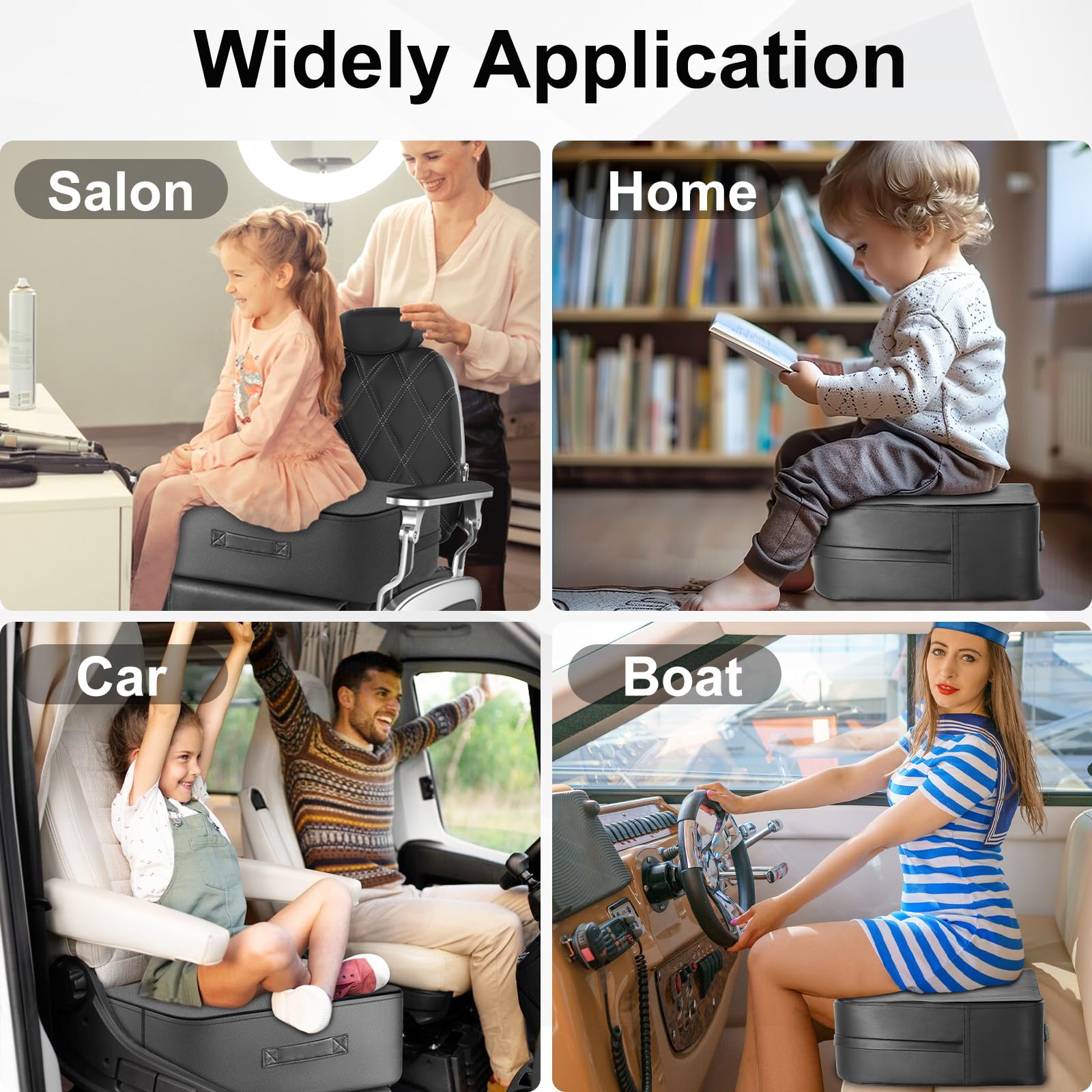 TOTIDYH booster seat cushion maintains shape after long-term use.