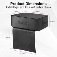 TOTIDYH booster seat close-up shows premium PU leather and easy cleaning surface.