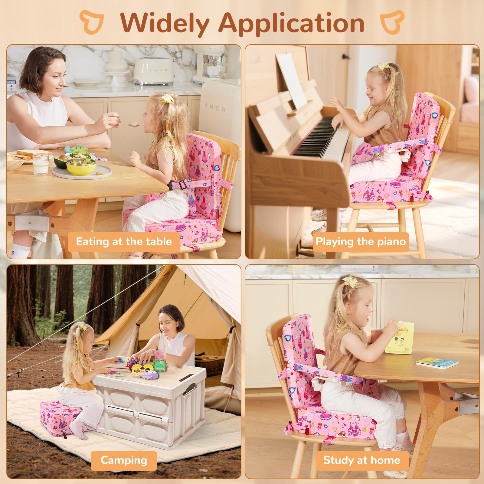 TOTIDYH cushion expands after unpacking to full height.