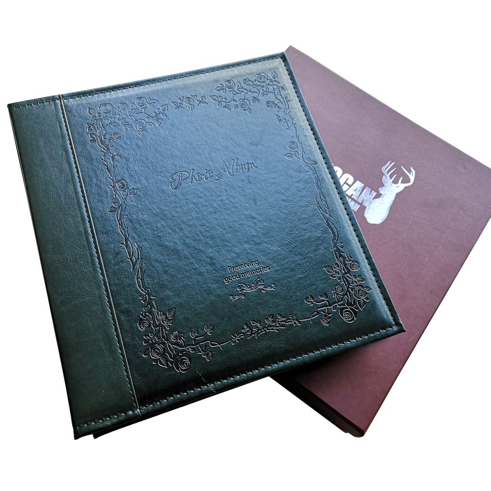 Totocan album dimensions 13.4 by 12.2 inches for spacious viewing.